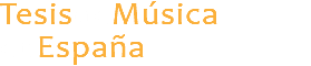 TesisdeMúsica enEspaña